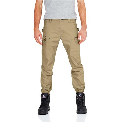 E1180 Stove Pipe Combat Cargo Pants On Body